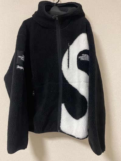 Supreme x The North Face S Logo Hooded Fleece Jacket "Black"