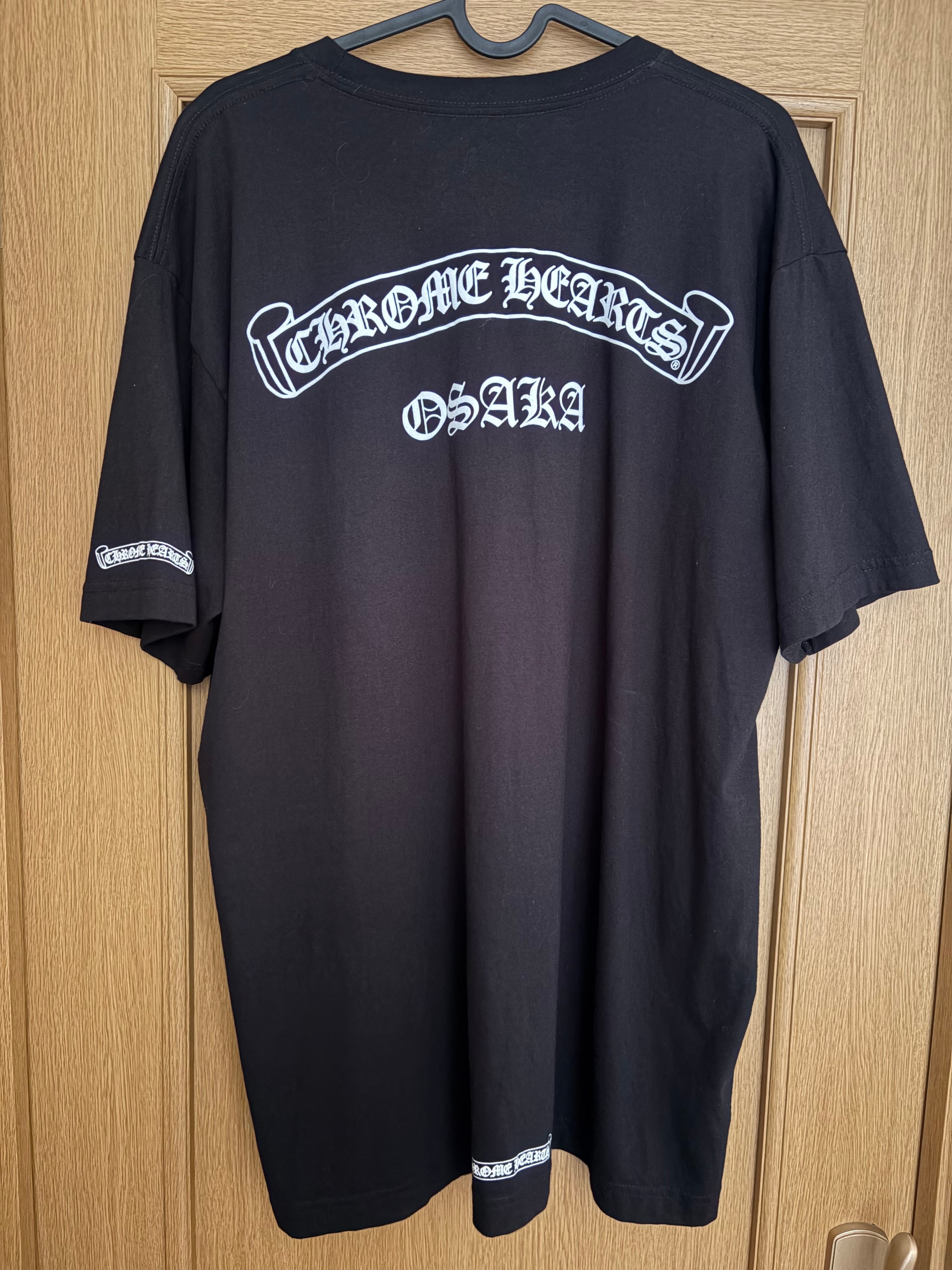 Chrome Hearts Osaka Exclusive Scroll S/S T-Shirt "Black"
