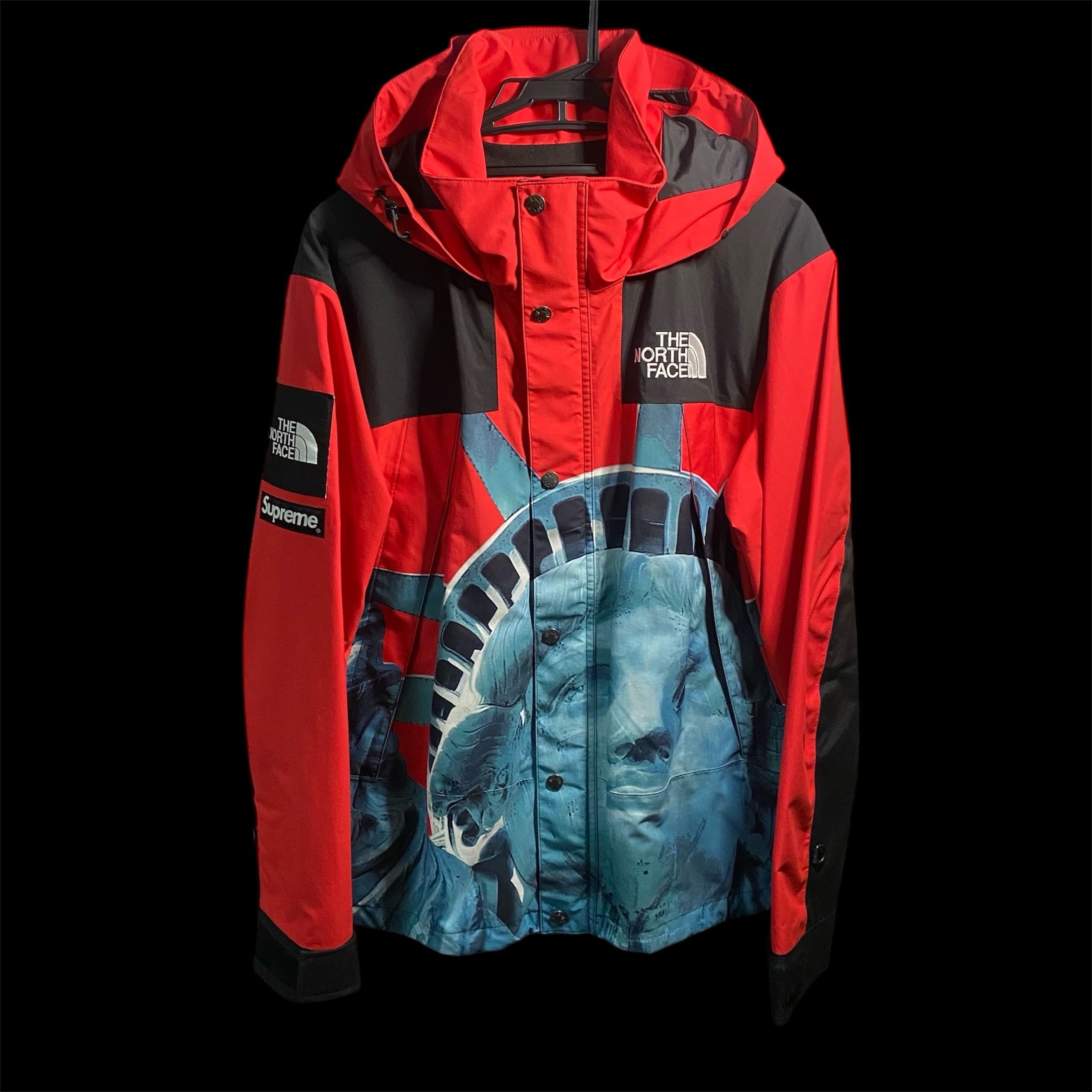 Supreme x The North Face Statue of Liberty Mountain Jacket "Red"