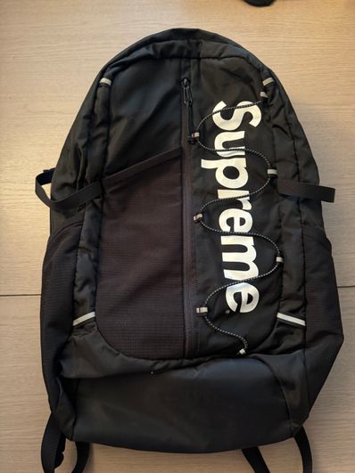 Supreme 2017SS Backpack "Black"