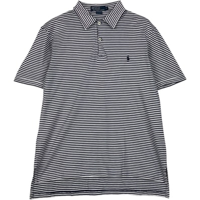 古着 ラルフローレン Ralph Lauren POLO by Ralph Lauren 半袖 ボーダー ポロシャツ メンズS相当/eaa622963