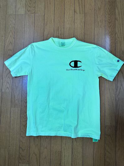 Dover Street Market Ginza x Champion Dsmg Short Sleeve T-Shirt C5-Z325 "Yellow"