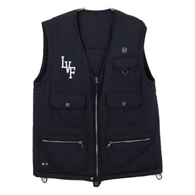 ルイヴィトン xFRAGMENT フラグメント【美品/国内正規】HDG21WAHB ナイロン ジップアップ 54