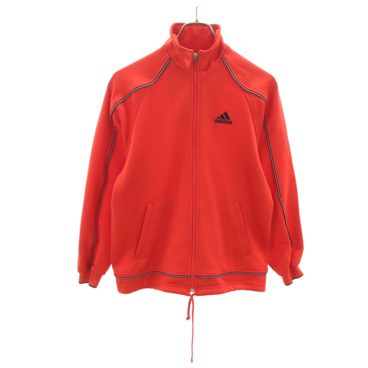 adidas アディダス トラックジャケット 150 レッド ジャージ