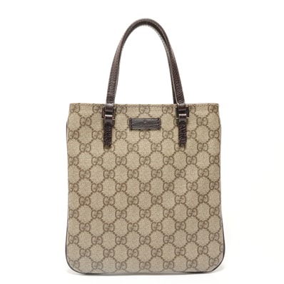 グッチ GUCCI グッチ ハンドバッグ GGスプリーム 114600 ベージュ ハンドバッグ【中古】