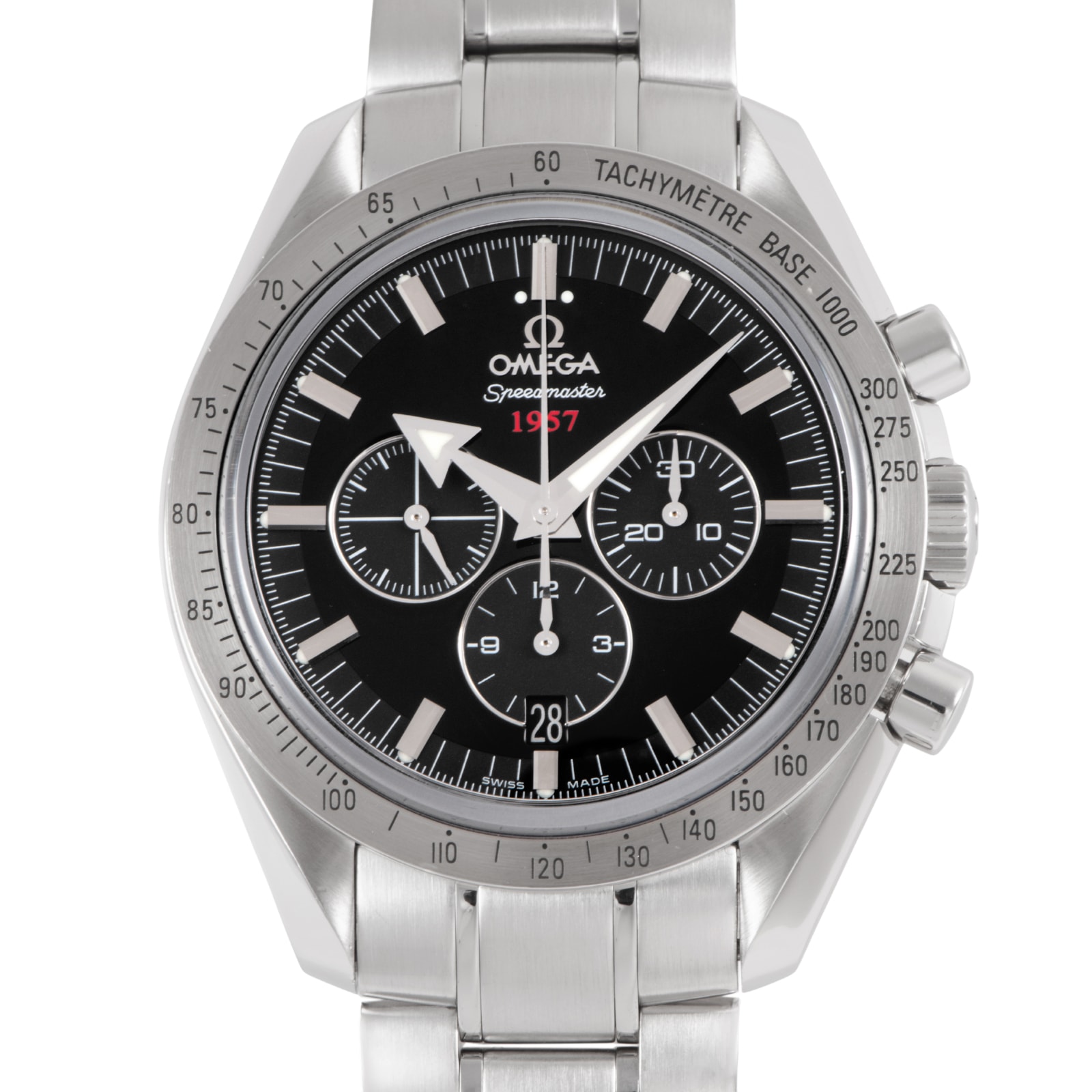 OMEGA オメガ スピードマスター ブロードアロー スピードマスター50周年記念モデル 321.10.42.50.01.001 ステンレススチール【中古】