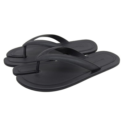 メゾンマルジェラ TABI タビ トングサンダル シューズ レディース ラバー ブラック 39 S57WX0078 39