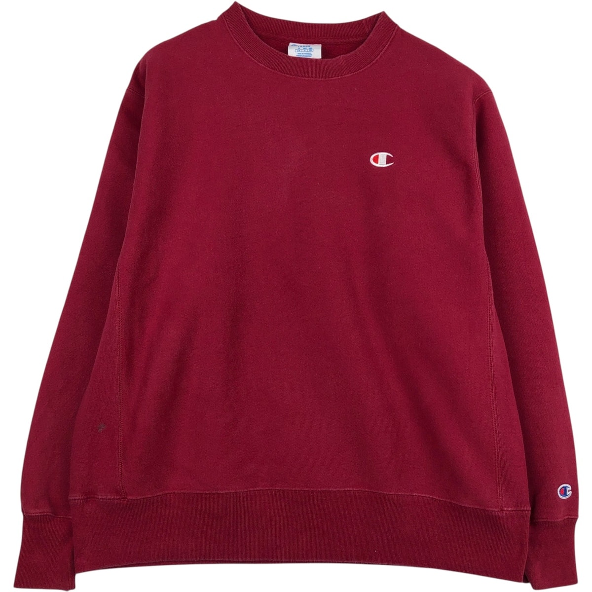 古着 チャンピオン Champion REVERSE WEAVE リバースウィーブ ワンポイントロゴスウェットシャツ トレーナー メンズL相当/eaa633097