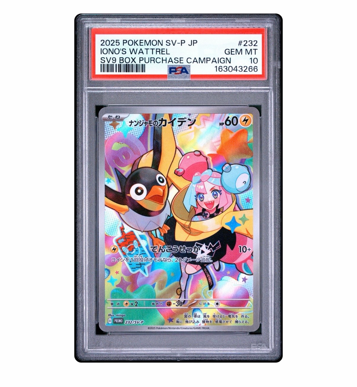 ナンジャモのカイデン P [SV-P 232](プロモーションカード「拡張パック
