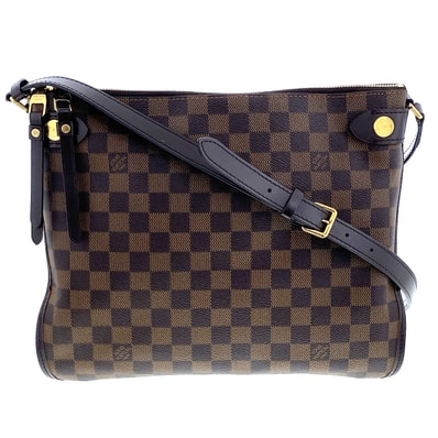 LOUIS VUITTON ルイ・ヴィトン ドゥオモ ショルダーバッグ N41425 ダミエキャンバス エベヌ レディース【中古】