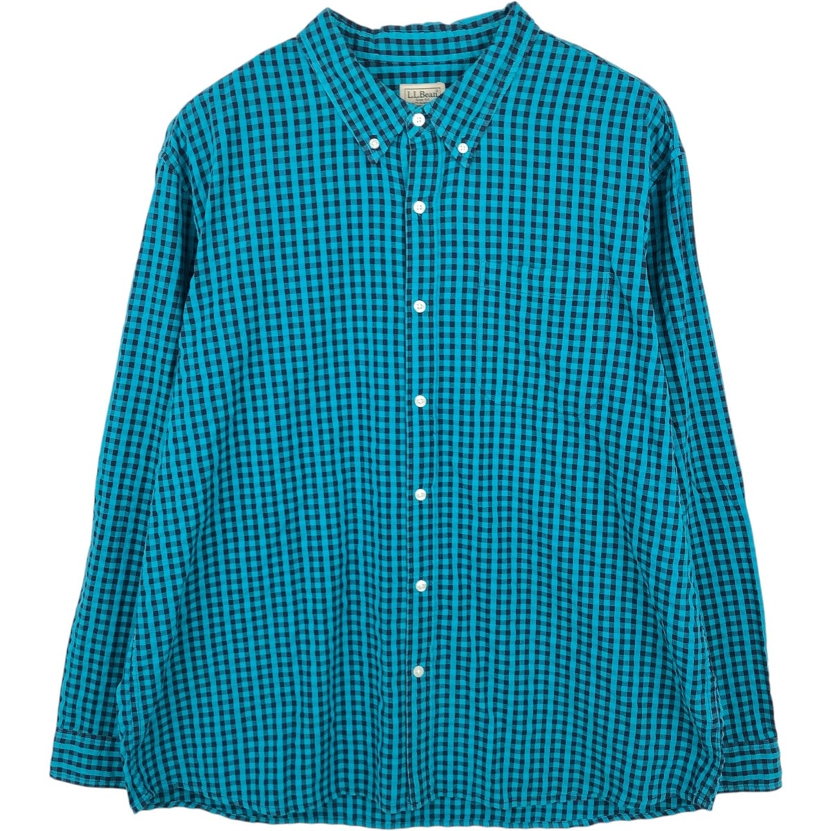 古着 90~00年代 エルエルビーン L.L.Bean Traditional Fit バッファローチェック 長袖 ボタンダウンチェックシャツ メンズXL相当/eaa662826
