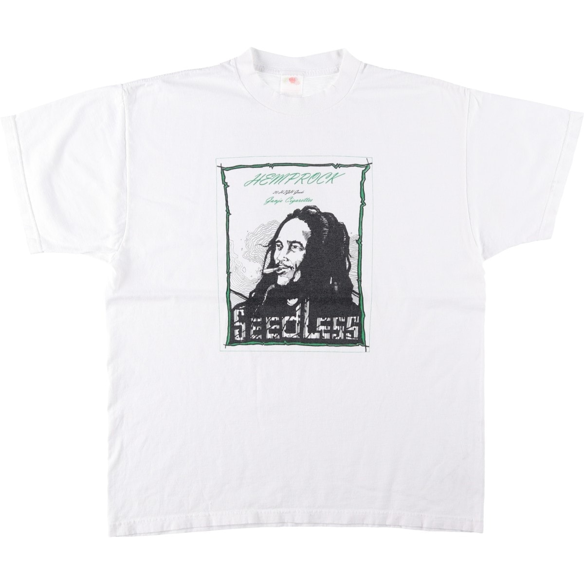 古着 フルーツオブザルーム FRUIT OF THE LOOM BEST BOB MARLEY ボブマーリー バンドTシャツ バンT メンズXL相当/eaa636790