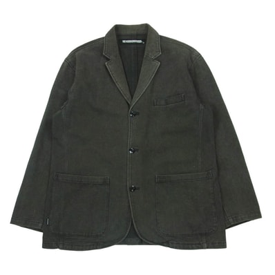 NEIGHBORHOOD ネイバーフッド 20AW 202SPNH-JKM01 SERVICE C-JKT 3B テーラード ジャケット 日本製 グレー系 M【中古】