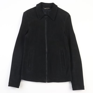 美品 ドルチェ&ガッバーナ レザージャケット ブラック 46 G9BF1L
