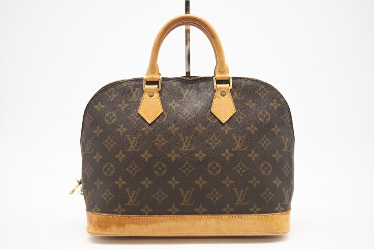 LOUIS VUITTON ルイ・ヴィトン モノグラム アルマ M51130 ハンドバッグ ブラウン コーティングキャンバス レディース