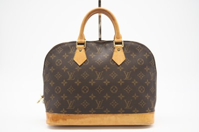 LOUIS VUITTON ルイ・ヴィトン モノグラム アルマ M51130 ハンドバッグ ブラウン コーティングキャンバス レディース