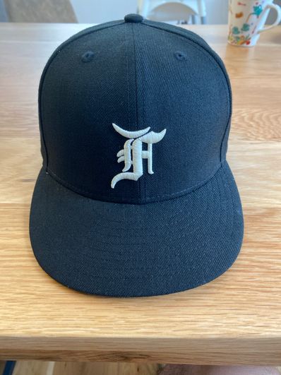 NEW ERA FEAR OF GOD ESSENTIALS 59FIFTY F LOGO Under Visor "Black"