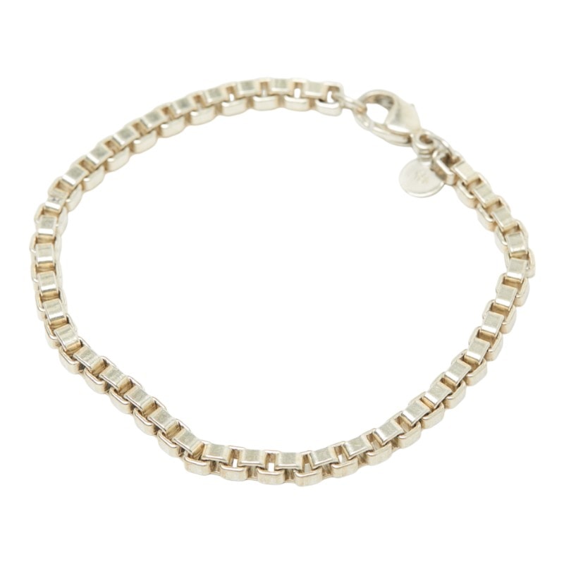 ティファニー ベネチアン ブレスレット SV925 シルバー レディース TIFFANY&Co. 【中古】