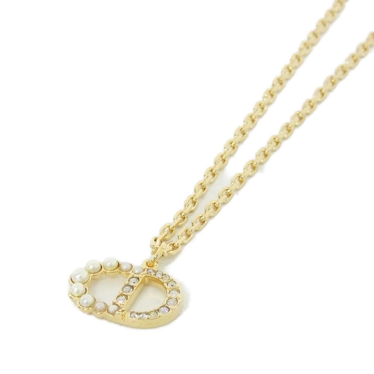 【新品】クリスチャンディオール プチ CD デュオ N3564WOMCY ネックレス