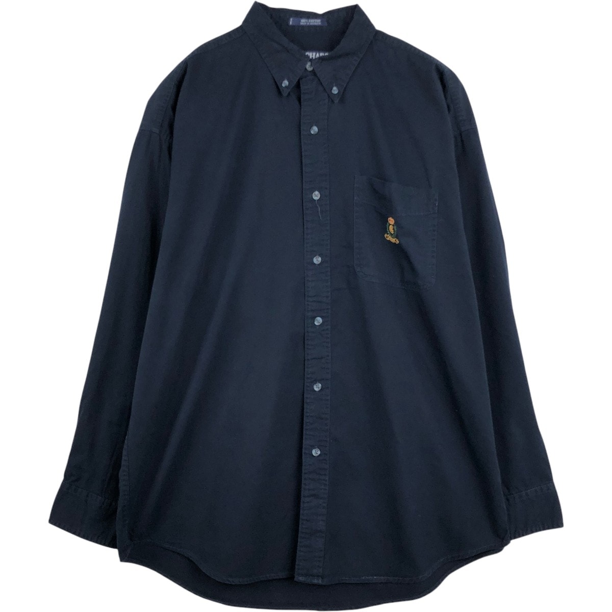 古着 ラルフローレン Ralph Lauren CHAPS チャップス 長袖 ボタンダウンシャツ メンズL相当/eaa676999