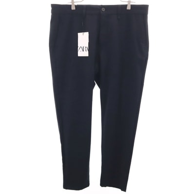 ZARA ザラ 未使用 パンツ 36 ネイビー タグ付き