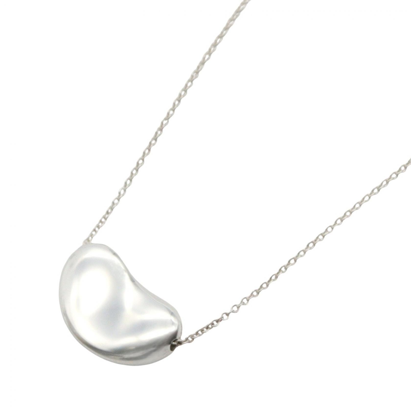 ティファニー TIFFANY&CO ビーン ラージ ネックレス ネックレス ジュエリー シルバー925 レディース シルバー系 【中古】