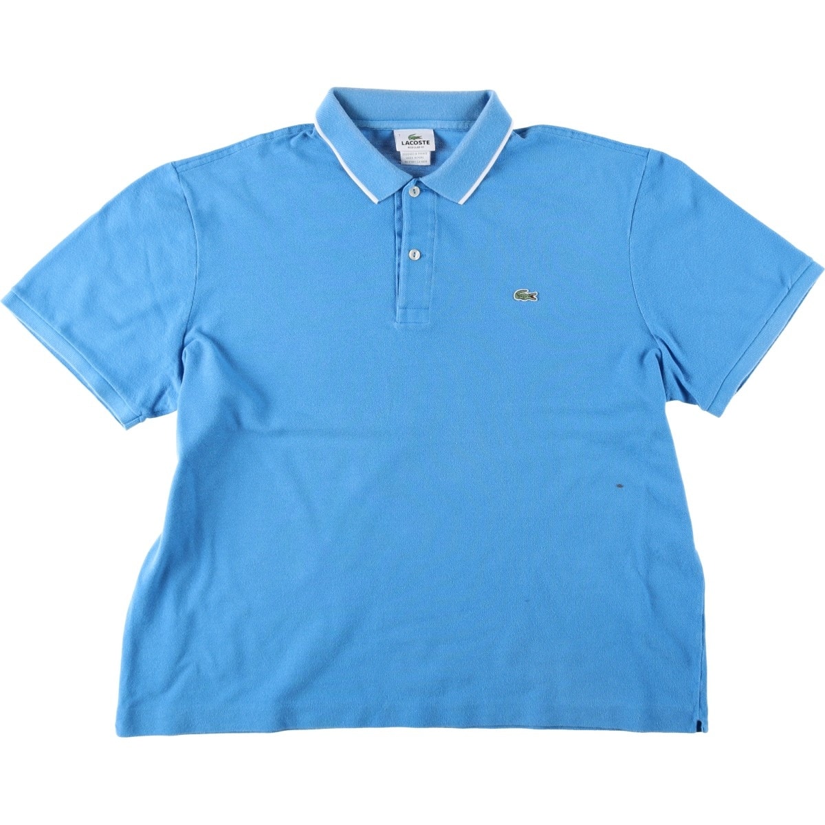 古着 ラコステ LACOSTE フランス企画 半袖 ポロシャツ 7 メンズXXL相当/eaa644665