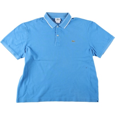 古着 ラコステ LACOSTE フランス企画 半袖 ポロシャツ 7 メンズXXL相当/eaa644665
