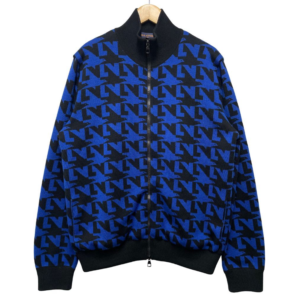 LOUIS VUITTON ルイ・ヴィトン 23SS 品番 HON31W 裏地キルティング LV ニット ジップ ブルゾン  35401