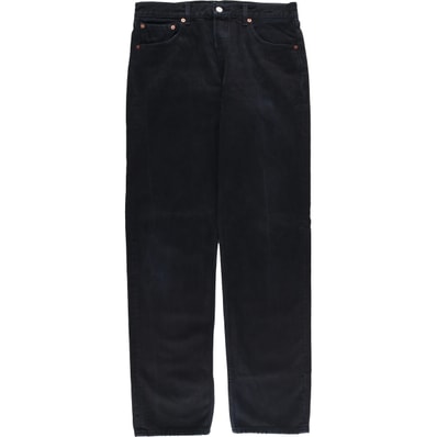 古着 リーバイス Levi's 501-0165 ブラックデニム ストレートデニムパンツ メンズw34相当/evb031751
