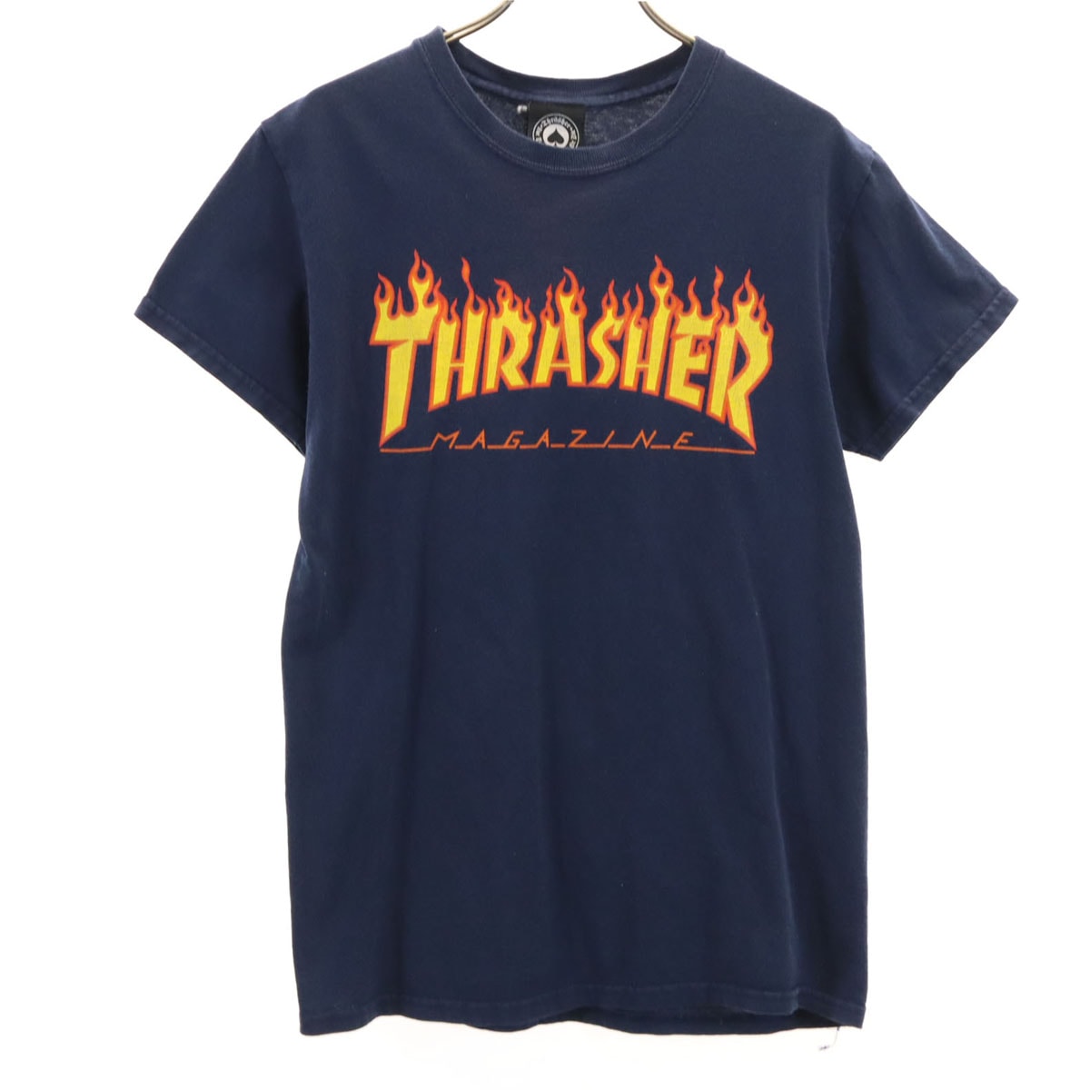 THRASHER スラッシャー 半袖 Tシャツ ネイビー