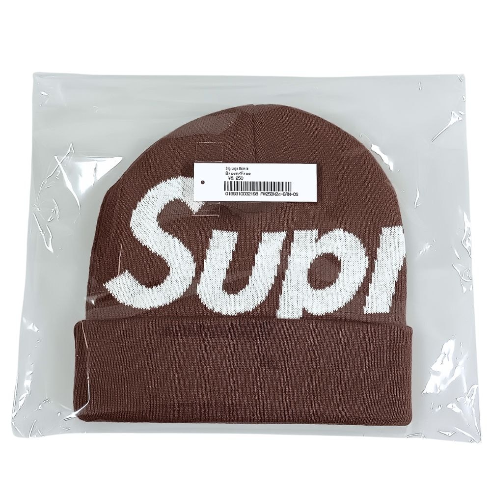 SUPREME シュプリーム 25AW Big Logo Beanie ビッグロゴ ビーニー ニットキャップ 45131