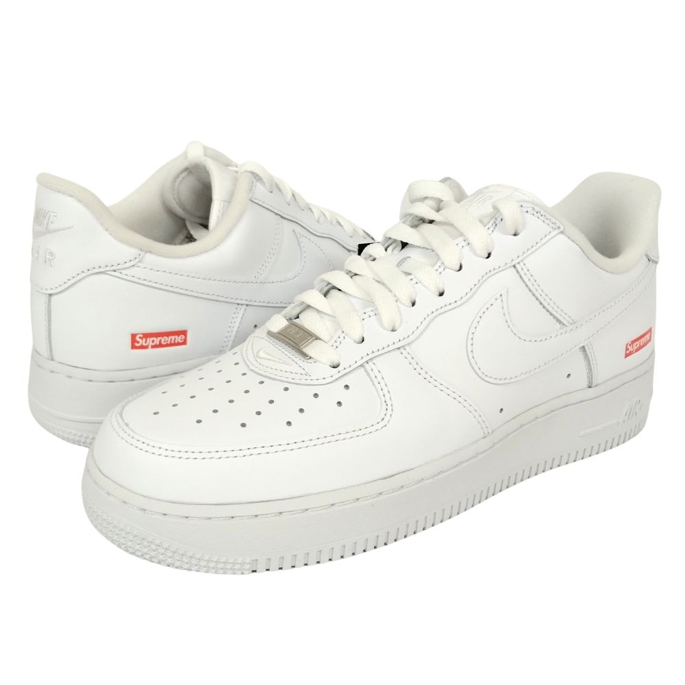 SUPREME シュプリーム ×NIKE ナイキ 品番 CU9225-100 AIR FORCE 1 LOW SP エアフォース シューズ スニーカー サイズ26cm 30804