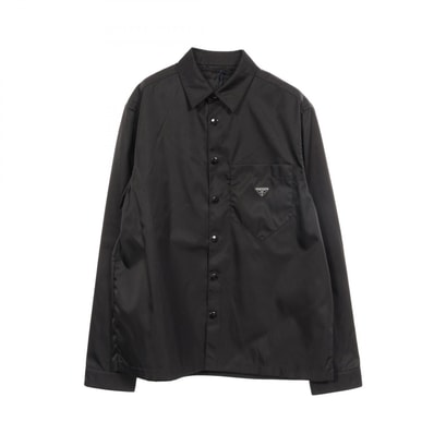 プラダ PRADA Re-Nylon 衣料品 トップス ナイロン メンズ ブラック系 SC514SF0002M 【新品】