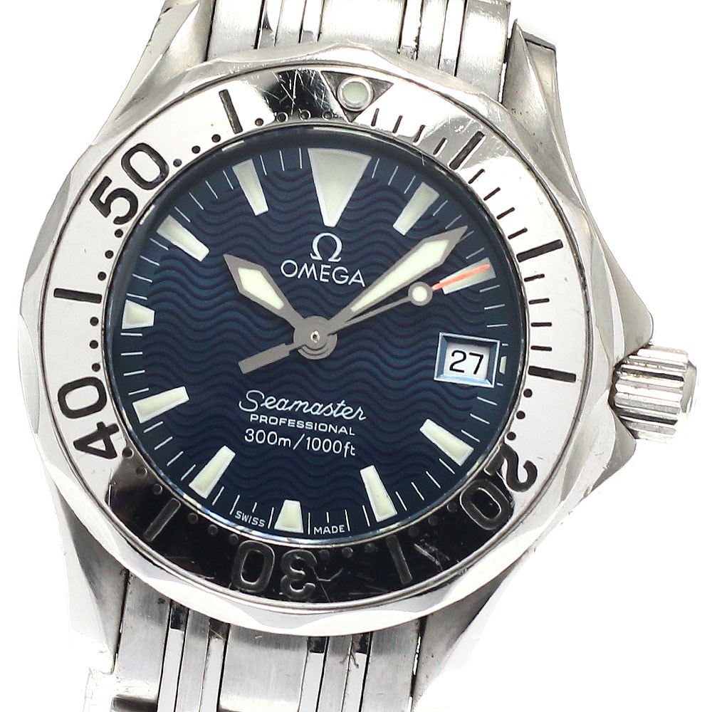 オメガ シーマスター300 ジャックマイヨール レディース 【中古】