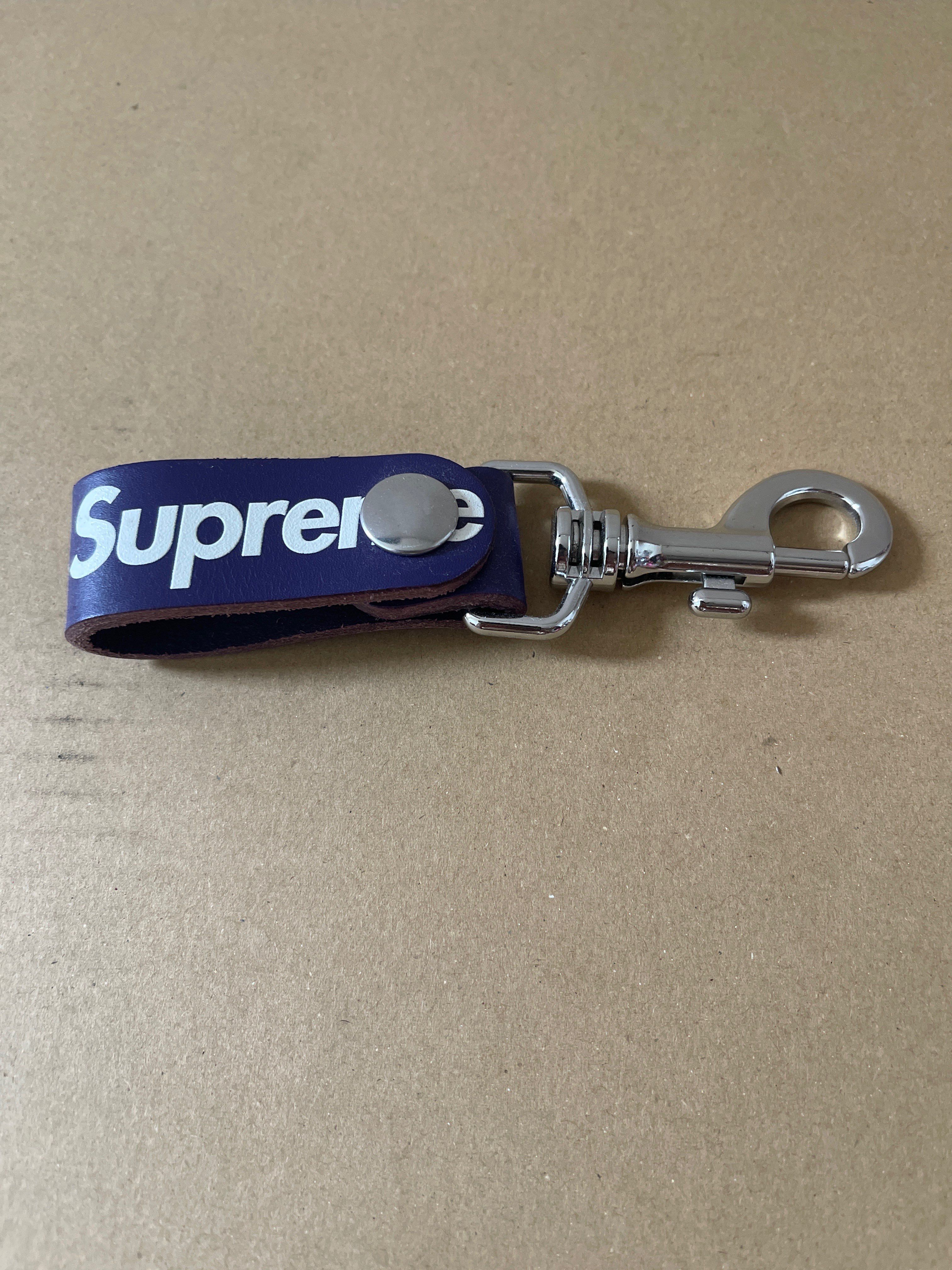 Supreme Leather Key Loop 