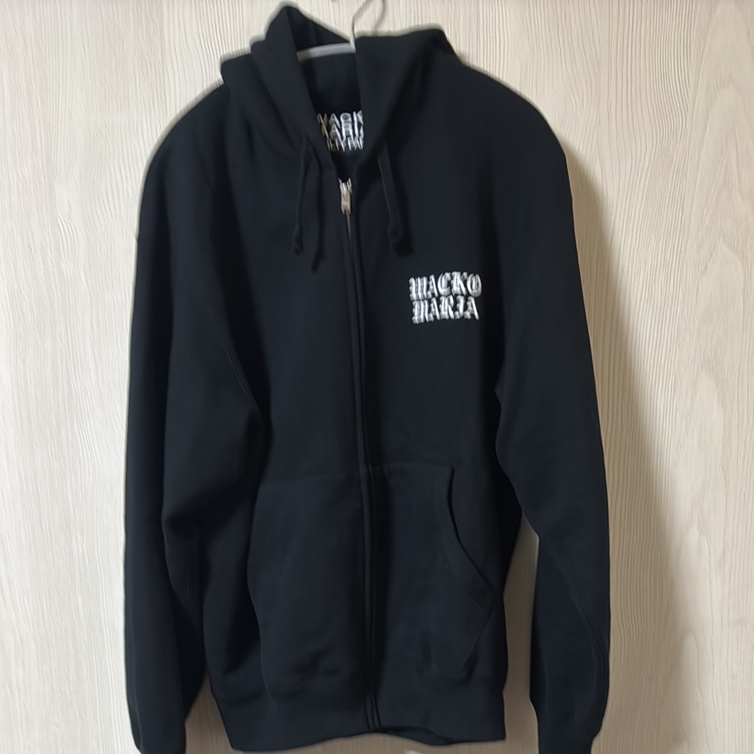WACKO MARIA Heavy Weight Zip Hooded Sweat Shirt "Black"