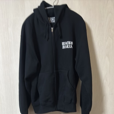 WACKO MARIA Heavy Weight Zip Hooded Sweat Shirt "Black"