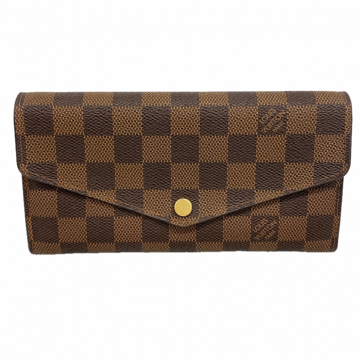 【6fb1954】ルイヴィトン 長財布 ダミエ ポルトフォイユサラ N60114 ローズバレリーヌ【中古】レディース