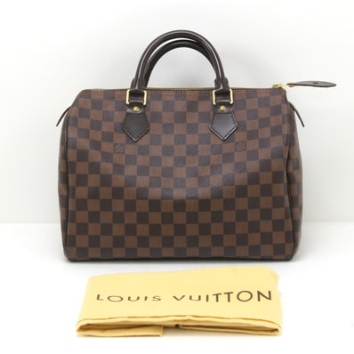 $$ LOUIS VUITTON ルイヴィトン ダミエ スピーディ30 ハンドバッグ N41531