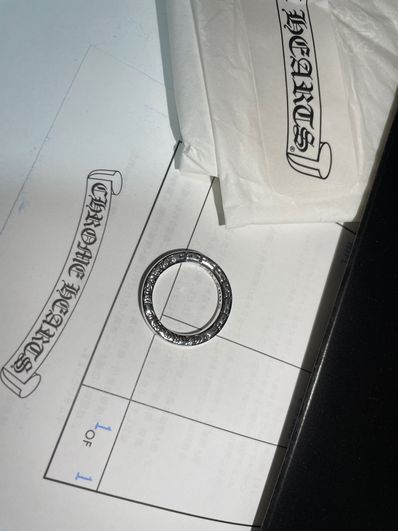 Chrome Hearts NTFL Ring "Silver"