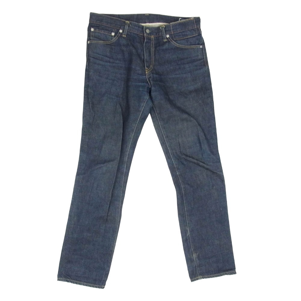 VISVIM ビズビム デニムパンツ 0113105005003 SOCIAL SCULPTURE DENIM 04R ソーシャルスカルプチャー デニムパンツ ジーンズ インディゴブルー系 W-34  L-30【中古】