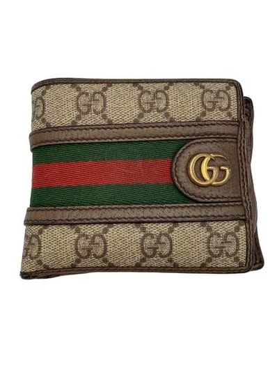 GUCCI Ophidia GG Coin Wallet "Beige/Ebony"