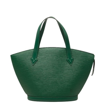 ルイ ヴィトン エピ サンジャック ハンドバッグ M52274 ボルネオグリーン レザー レディース LOUIS VUITTON 【中古】