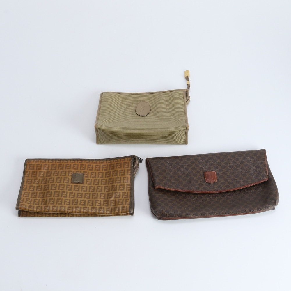 セリーヌ ■まとめ 3点 セット■フェンディ YSLクラッチ バッグ