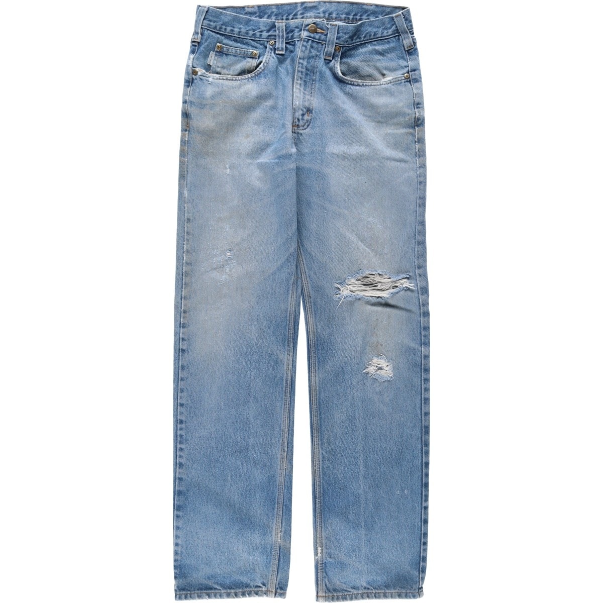 古着 カーハート Carhartt Traditional FIT テーパードデニムパンツ メンズw32相当/eaa640486