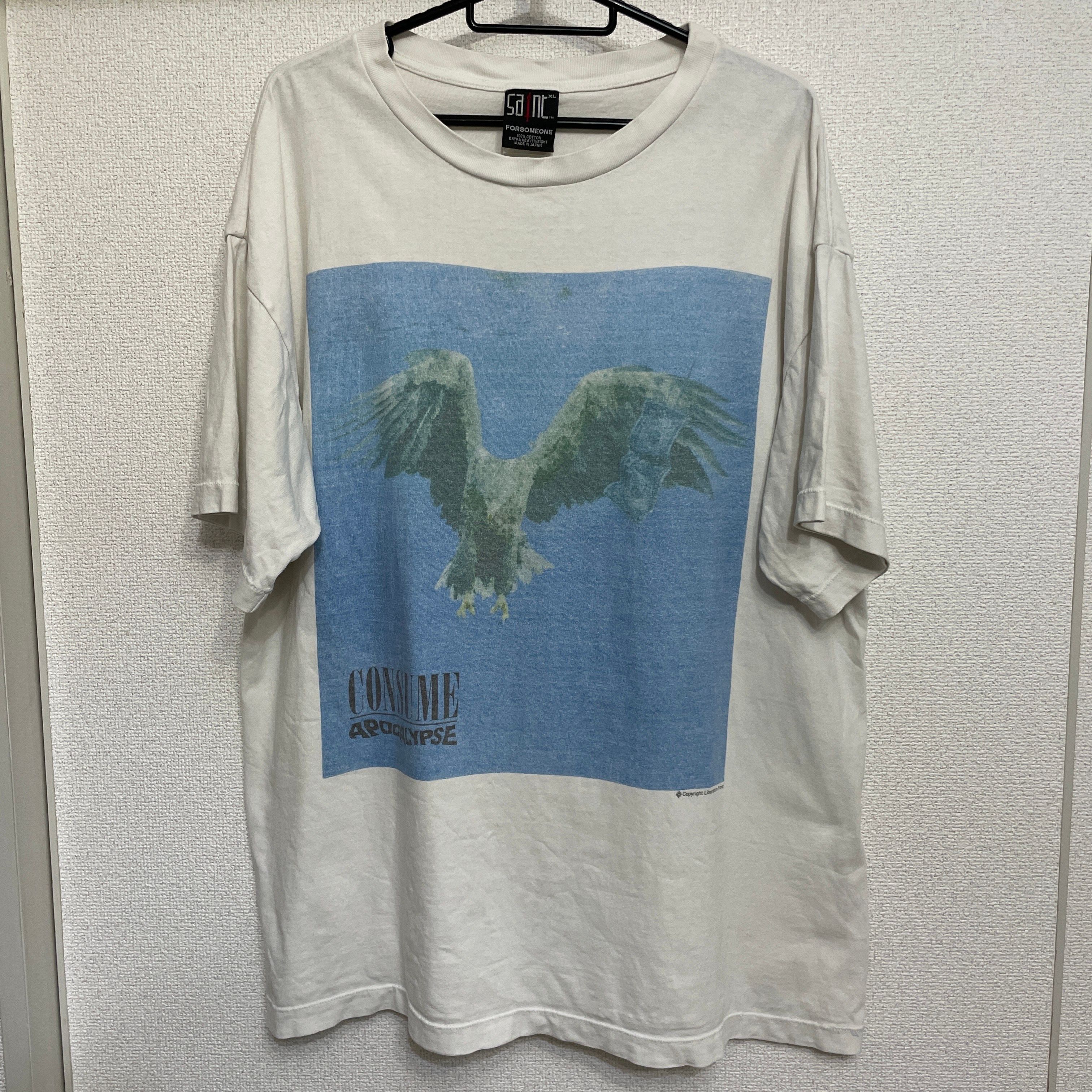 SAINT Mxxxxxx x FORSOMEONE FS_SS T-Shirt/Consume "White"