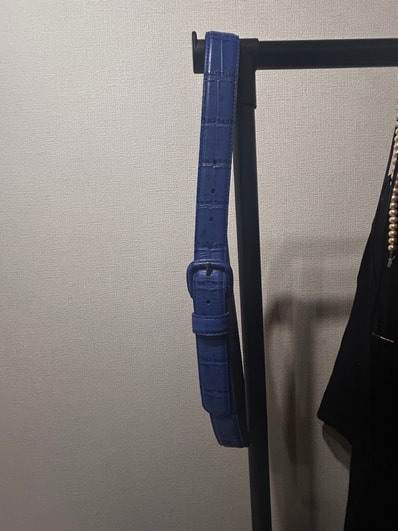 thisisneverthat Croc Belt "Blue"