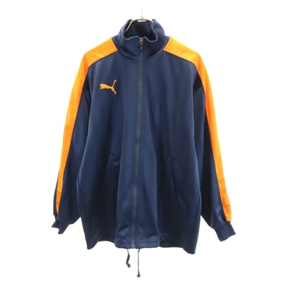 PUMA プーマ 日本製 トラックジャケット SS ネイビー ジャージ