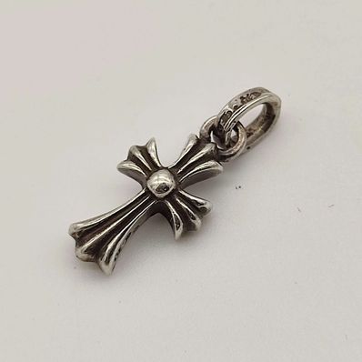 Chrome Hearts CH Cross Baby Fat Charm "Silver"
